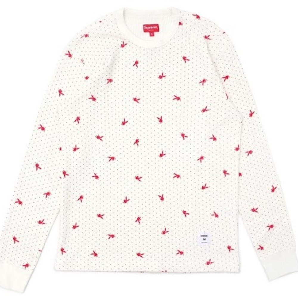 Supreme x Playboy Waffle Thermal